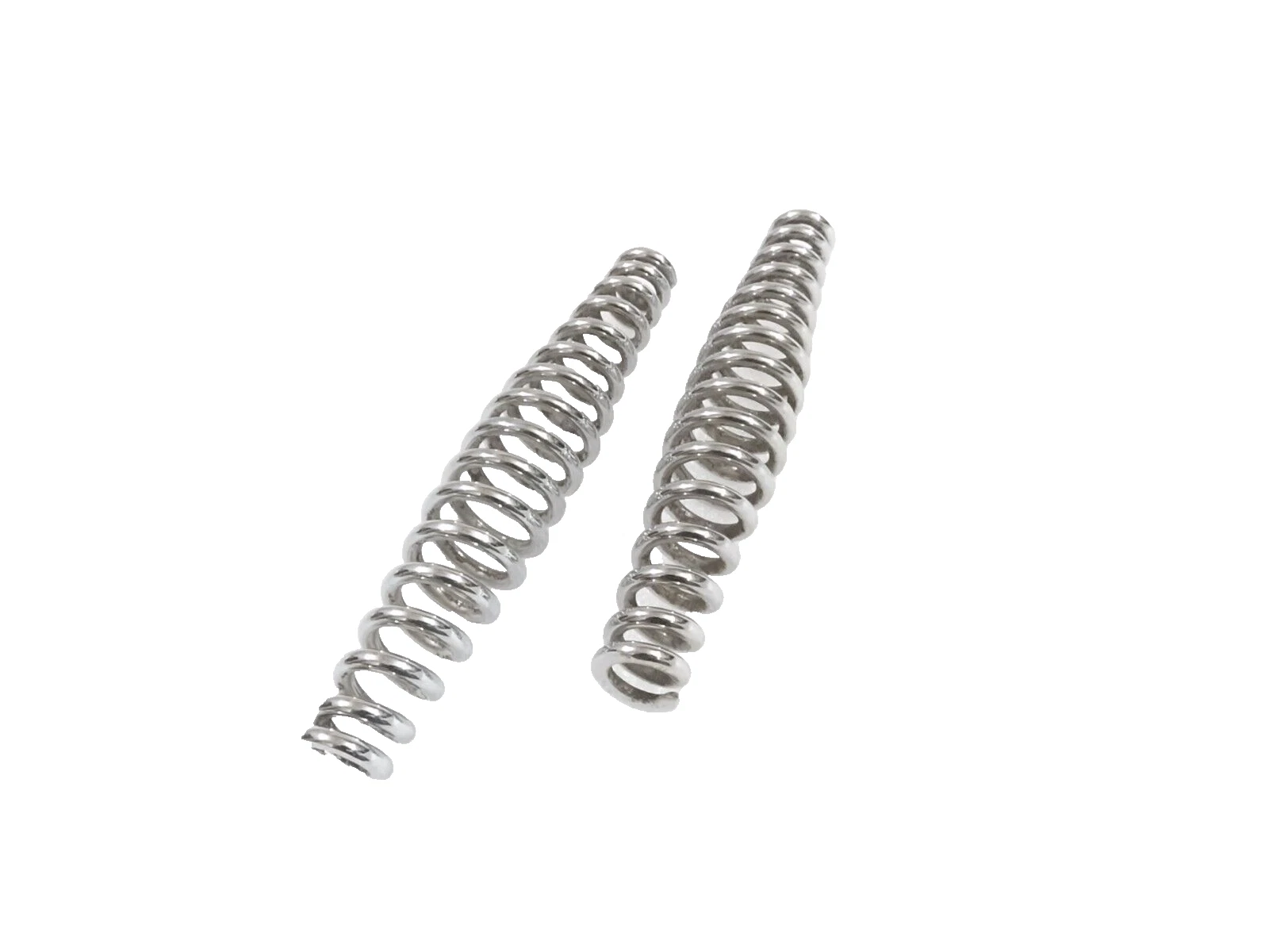 FORK GIRDER SIDE SPRINGS IN CHROME (PAIR) FITS TO VINTAGE NORTON 16H #V353-8