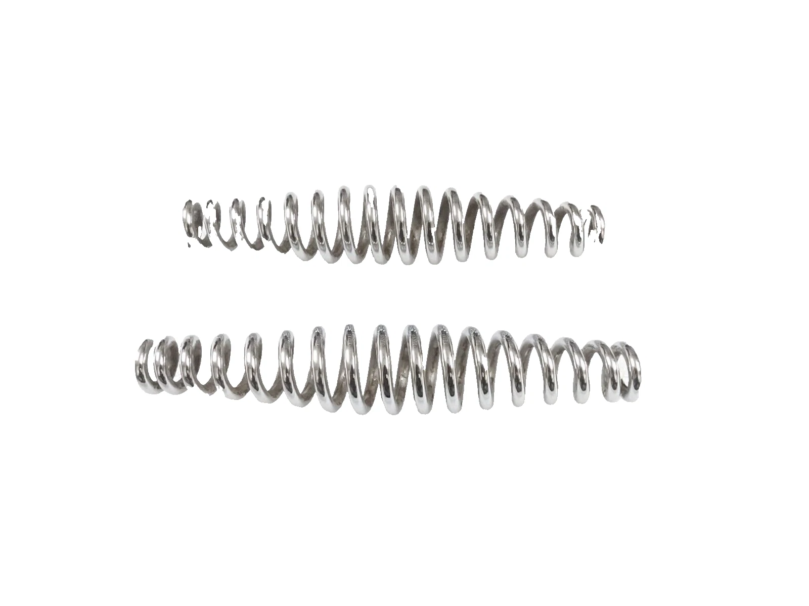 FORK GIRDER SIDE SPRINGS IN CHROME (PAIR) FITS TO VINTAGE NORTON 16H #V353-8