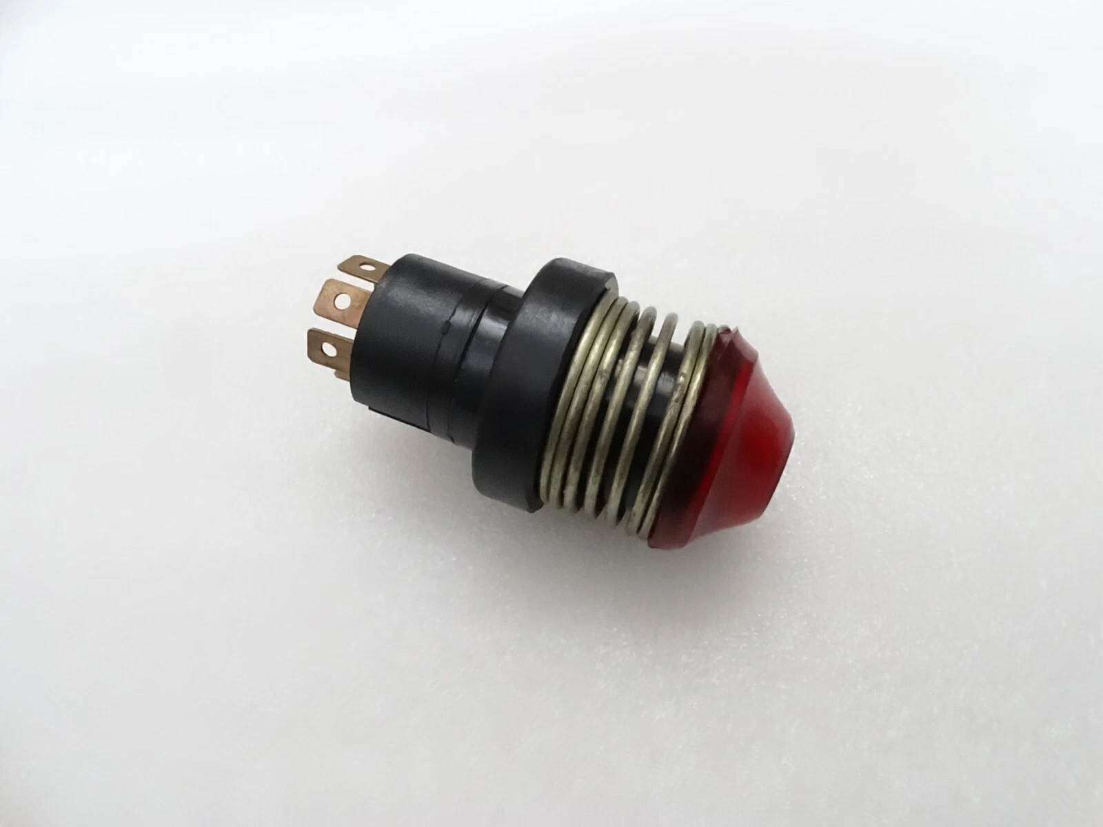For Massey Ferguson Tractor Hazard Waring Light Switch Spring Mount Push Botton