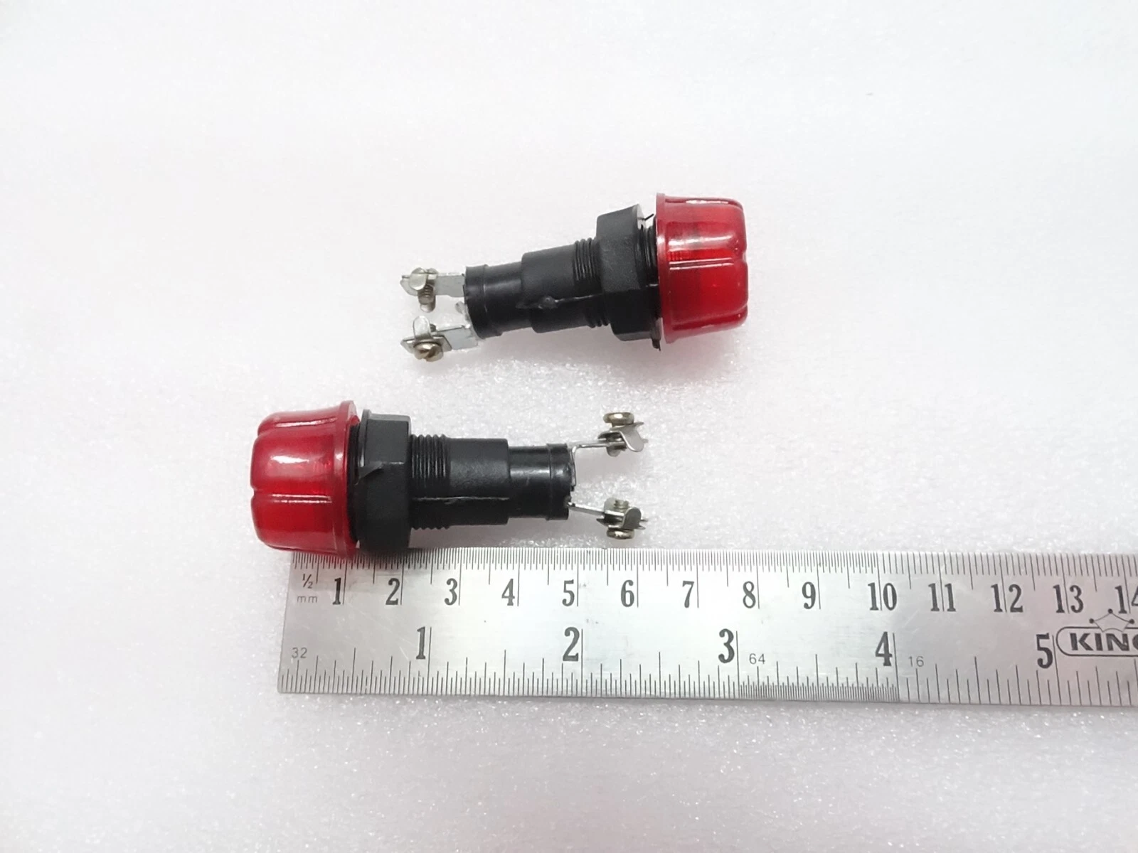 2x DASH CHARGING WARNING LIGHT LAMP 12V (Without Bulb) FITS TO Massey Ferguson