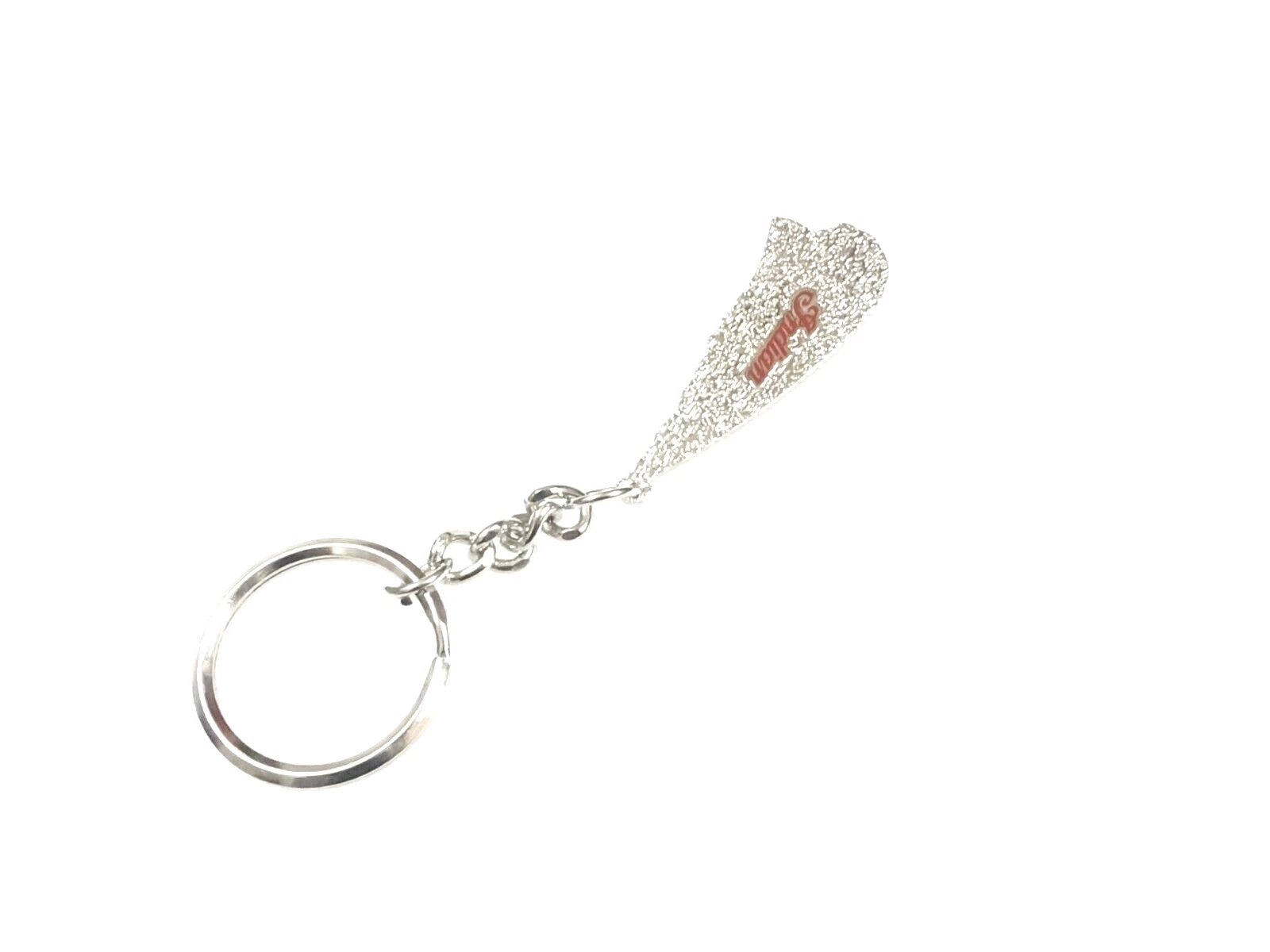 BEAUTIFUL METAL RED CHIEF INDIAN SCOUT KEY RING #V360-8