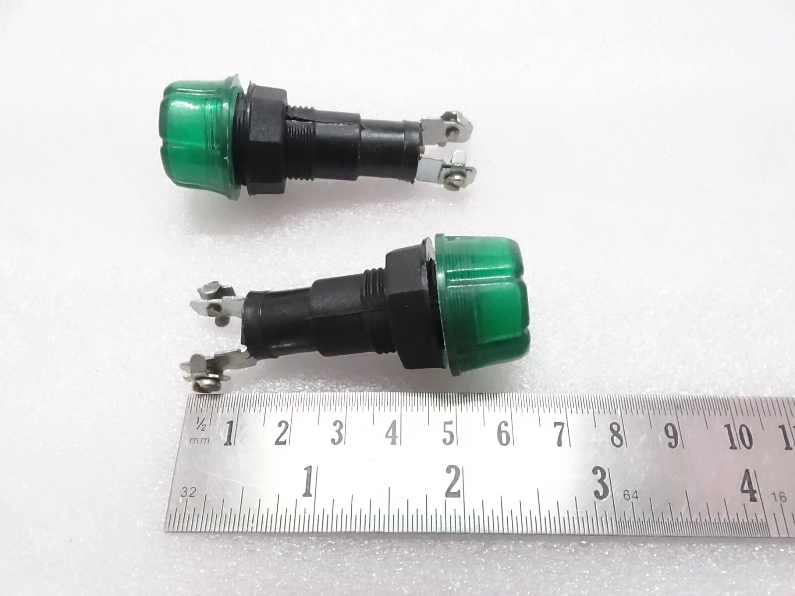 4x GREEN DASH CHARGING WARNING LIGHT LAMP 12V (Without Bulb) FIT Massey Ferguson