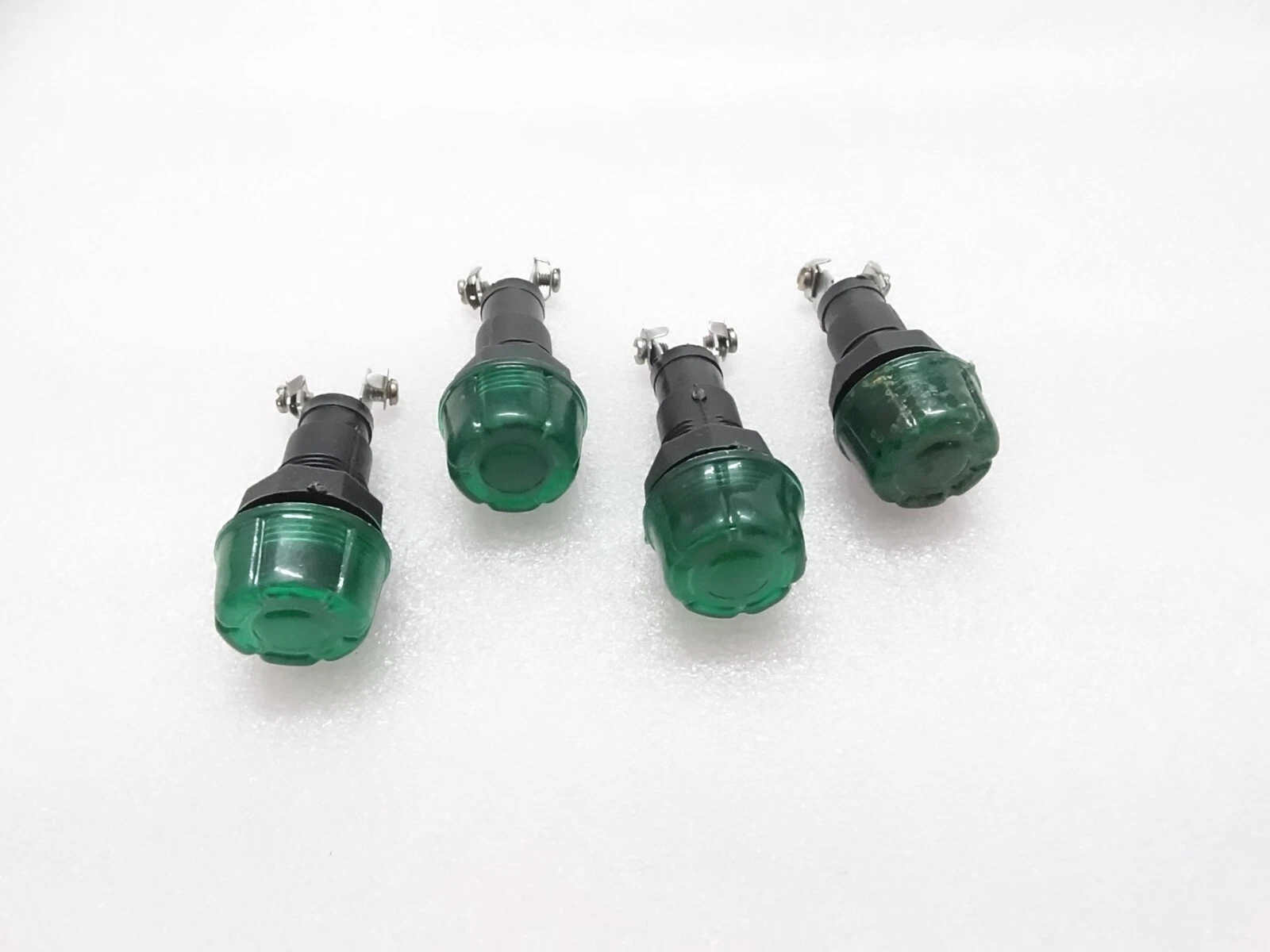 4x GREEN DASH CHARGING WARNING LIGHT LAMP 12V (Without Bulb) FIT Massey Ferguson