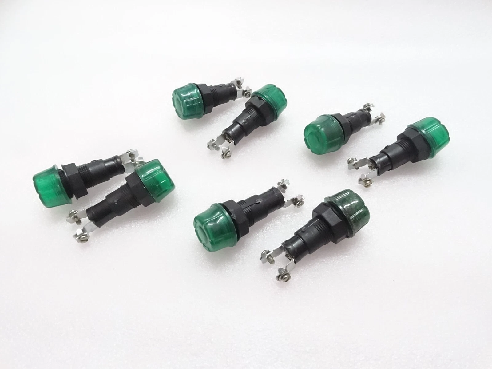 8x GREEN DASH CHARGING WARNING LIGHT LAMP 12V (Without Bulb) FIT Massey Ferguson