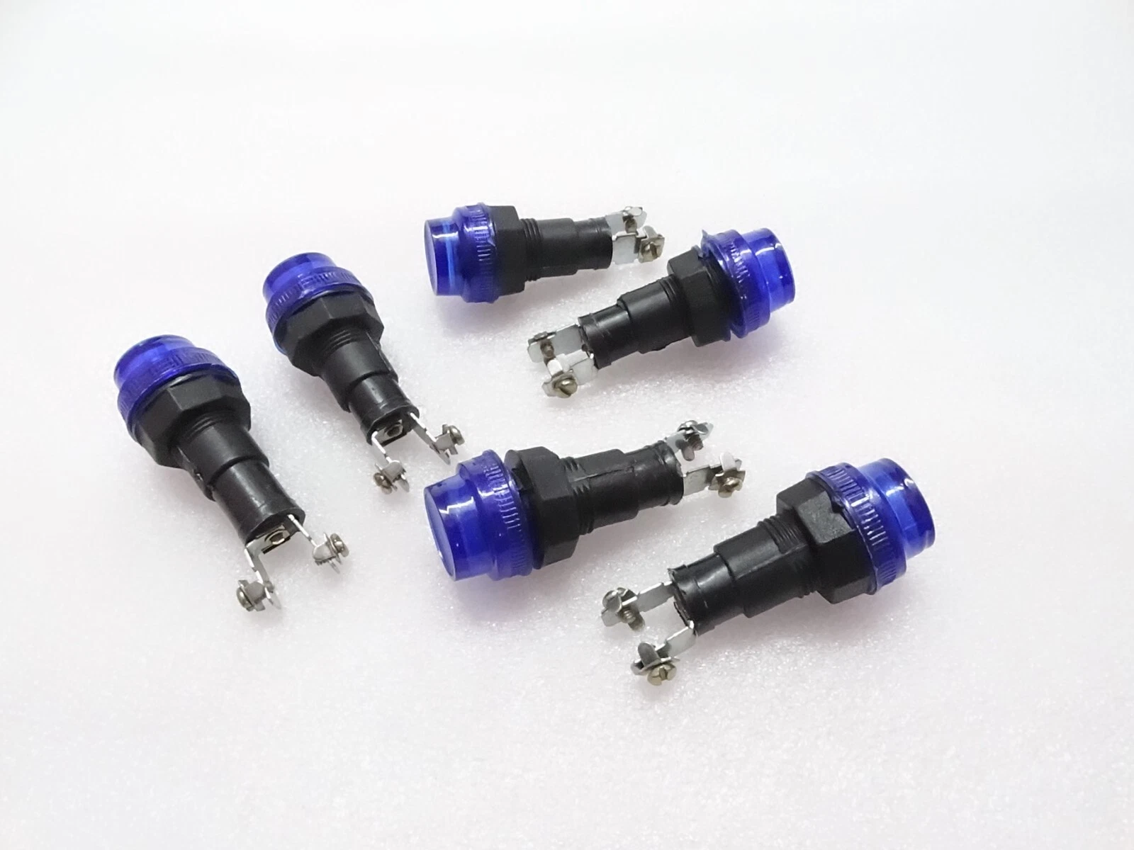 6x BLUE DASH CHARGING WARNING LIGHT LAMP 12V (Without Bulb) FIT Massey Ferguson