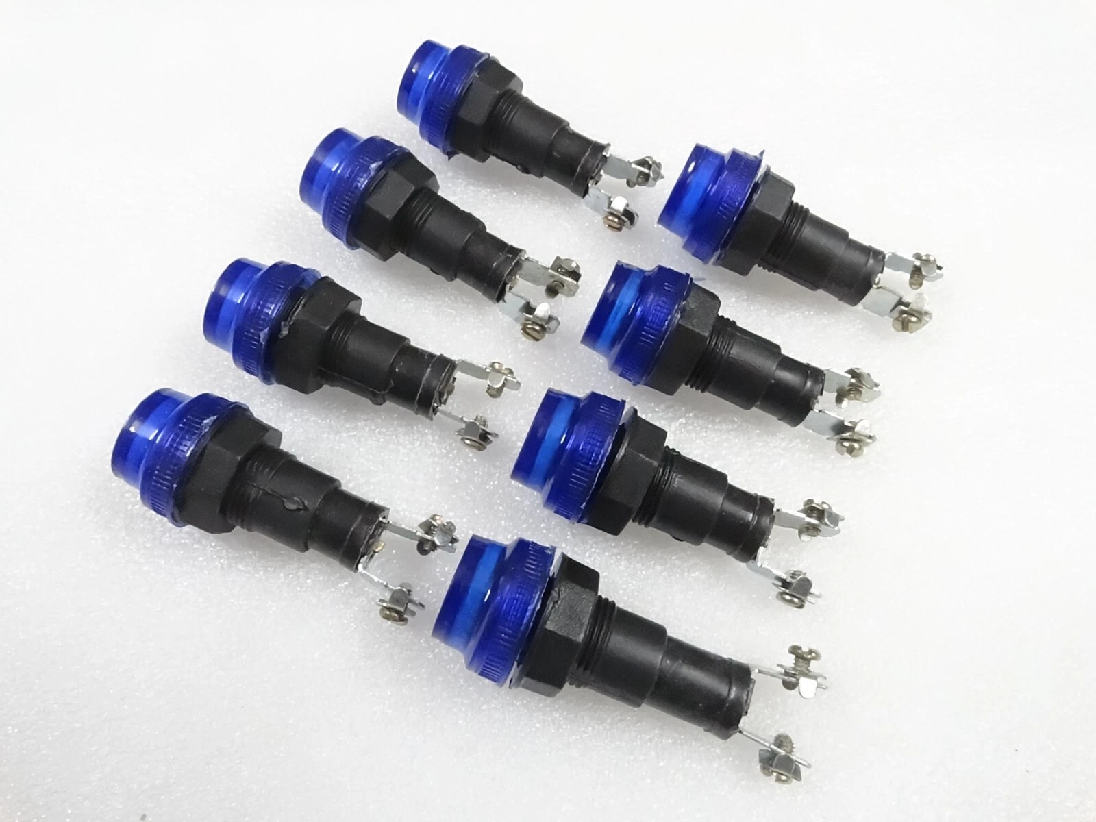 8x BLUE DASH CHARGING WARNING LIGHT LAMP 12V (Without Bulb) FIT Massey Ferguson