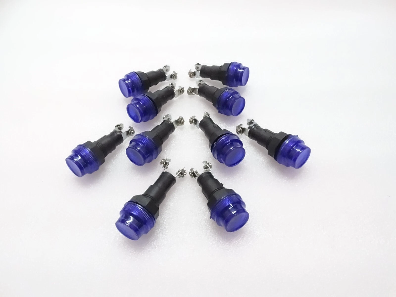 10x BLUE DASH CHARGING WARNING LIGHT LAMP 12V (Without Bulb) FIT Massey Ferguson