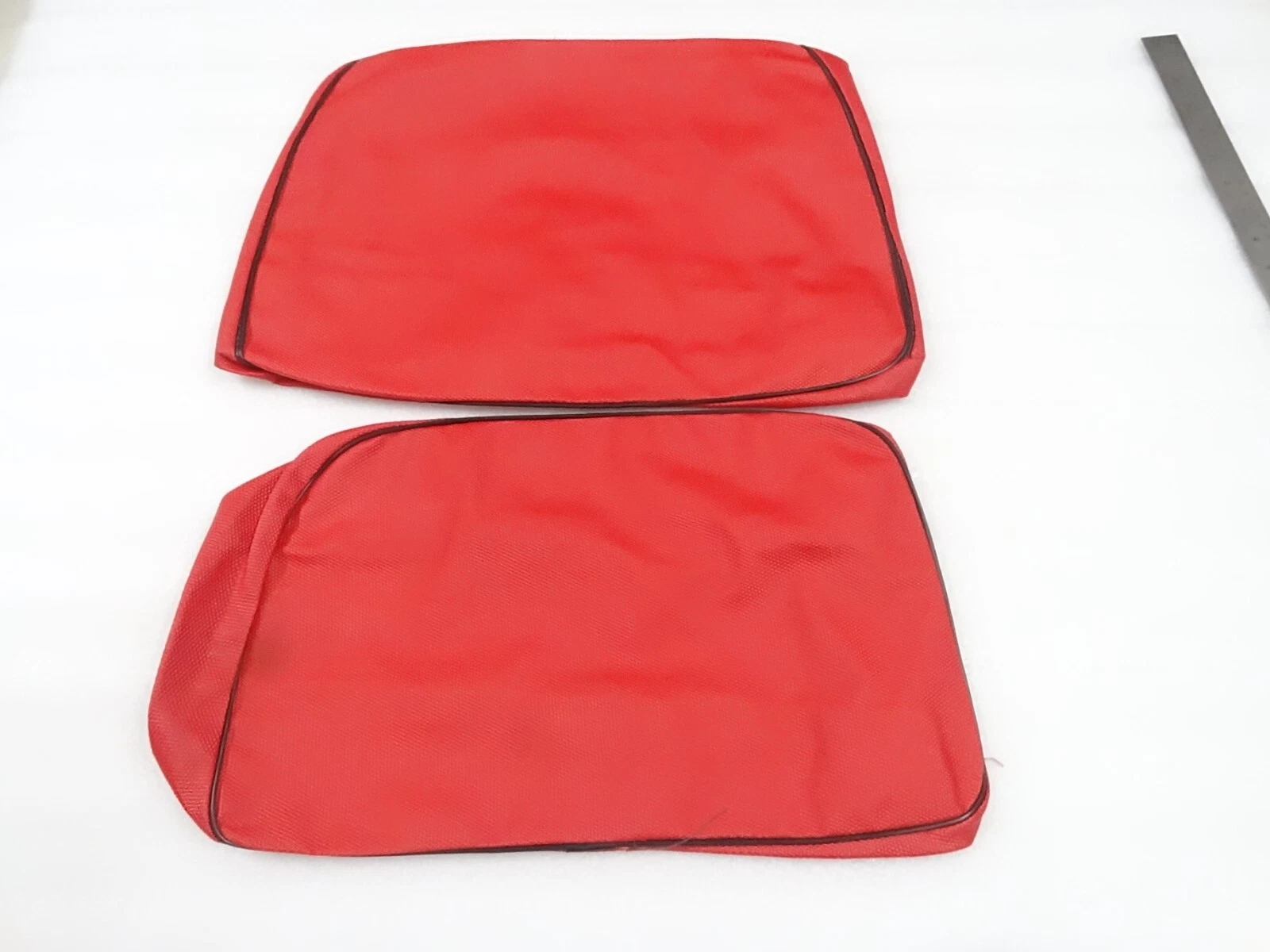 Red Colour Bottom And Rear Seat Cover Fit For Massey Ferguson Tractors #16-27