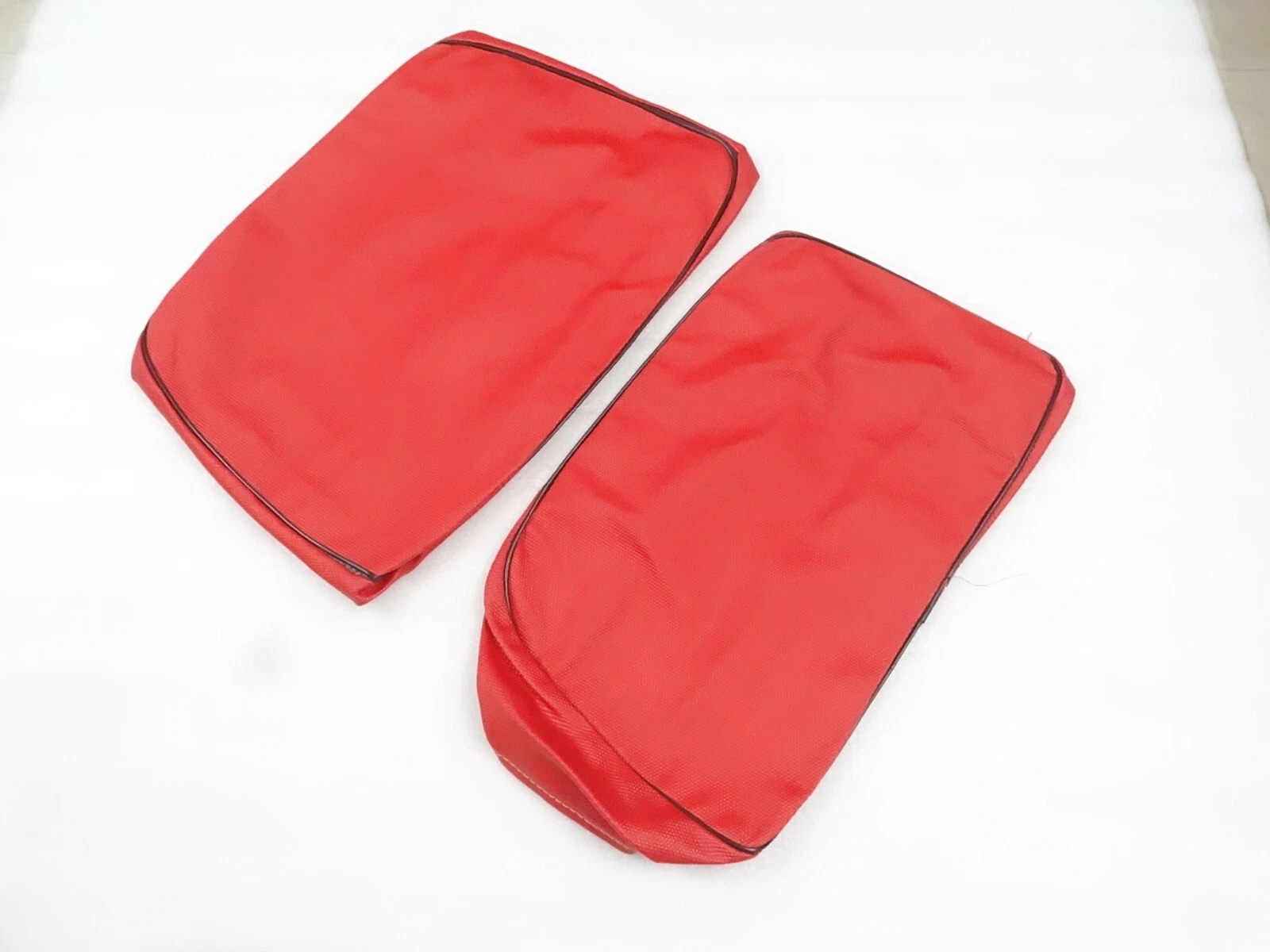 Red Colour Bottom And Rear Seat Cover Fit For Massey Ferguson Tractors #16-27