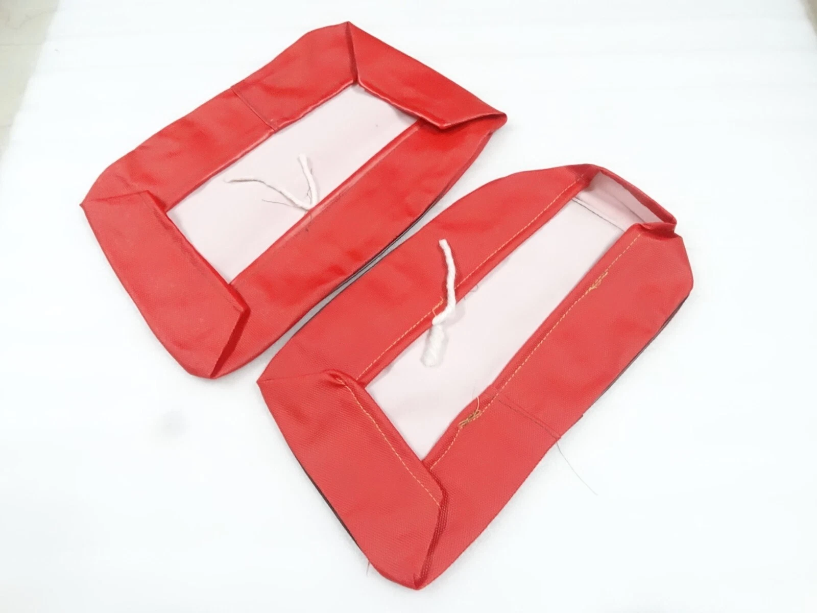 Red Colour Bottom And Rear Seat Cover Fit For Massey Ferguson Tractors #16-27
