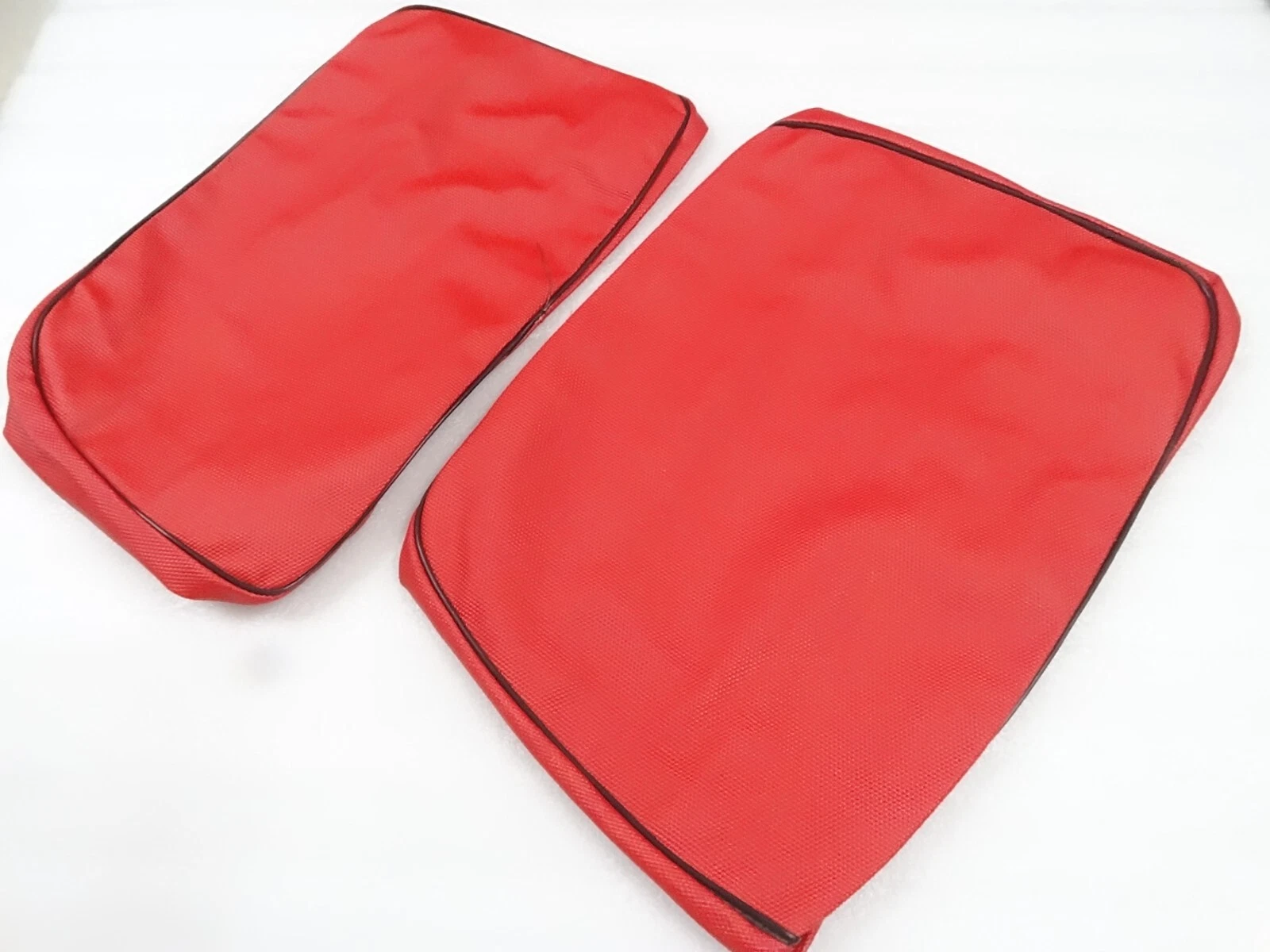 Red Colour Bottom And Rear Seat Cover Fit For Massey Ferguson Tractors #16-27