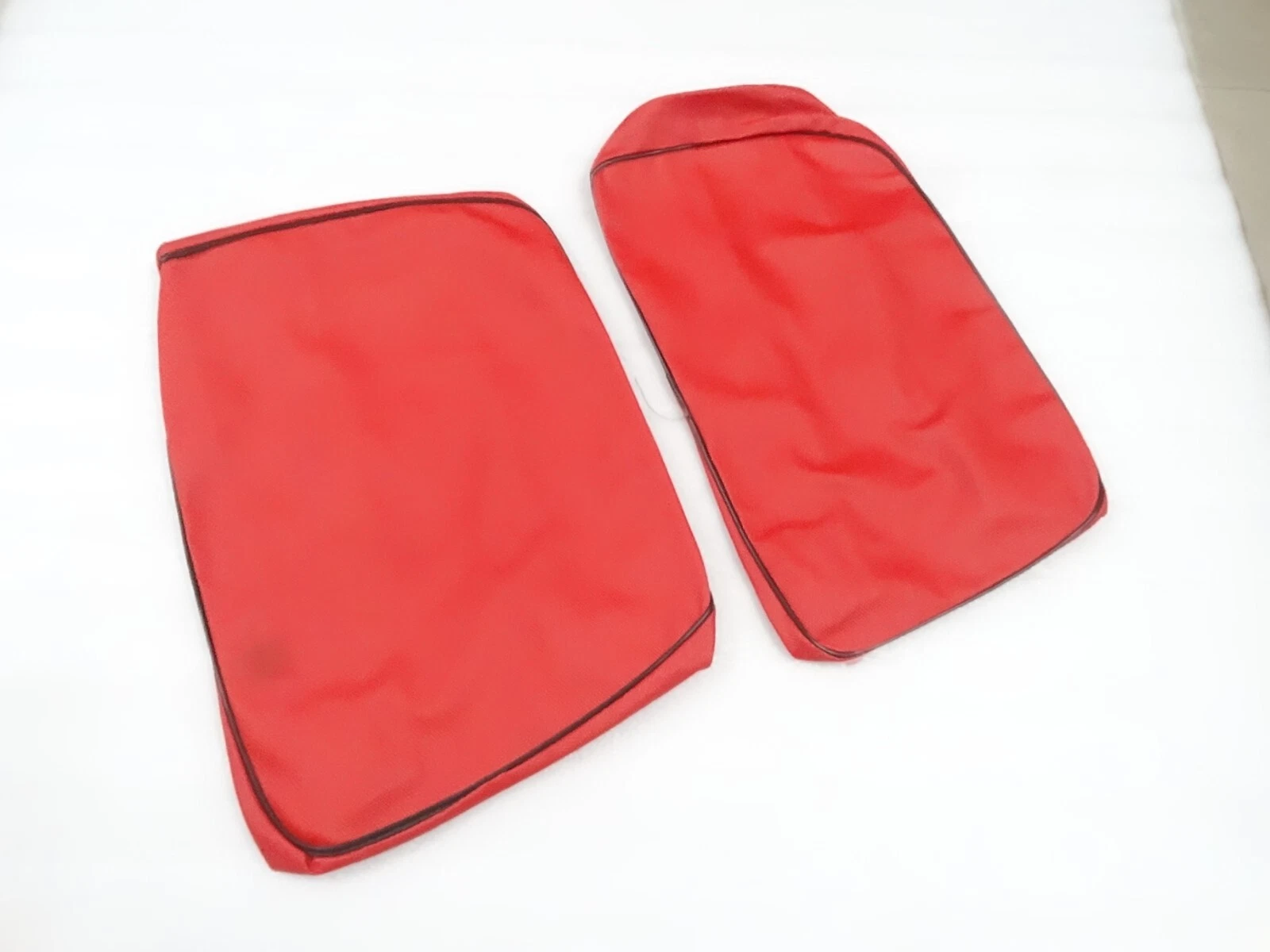 Red Colour Bottom And Rear Seat Cover Fit For Massey Ferguson Tractors #16-27
