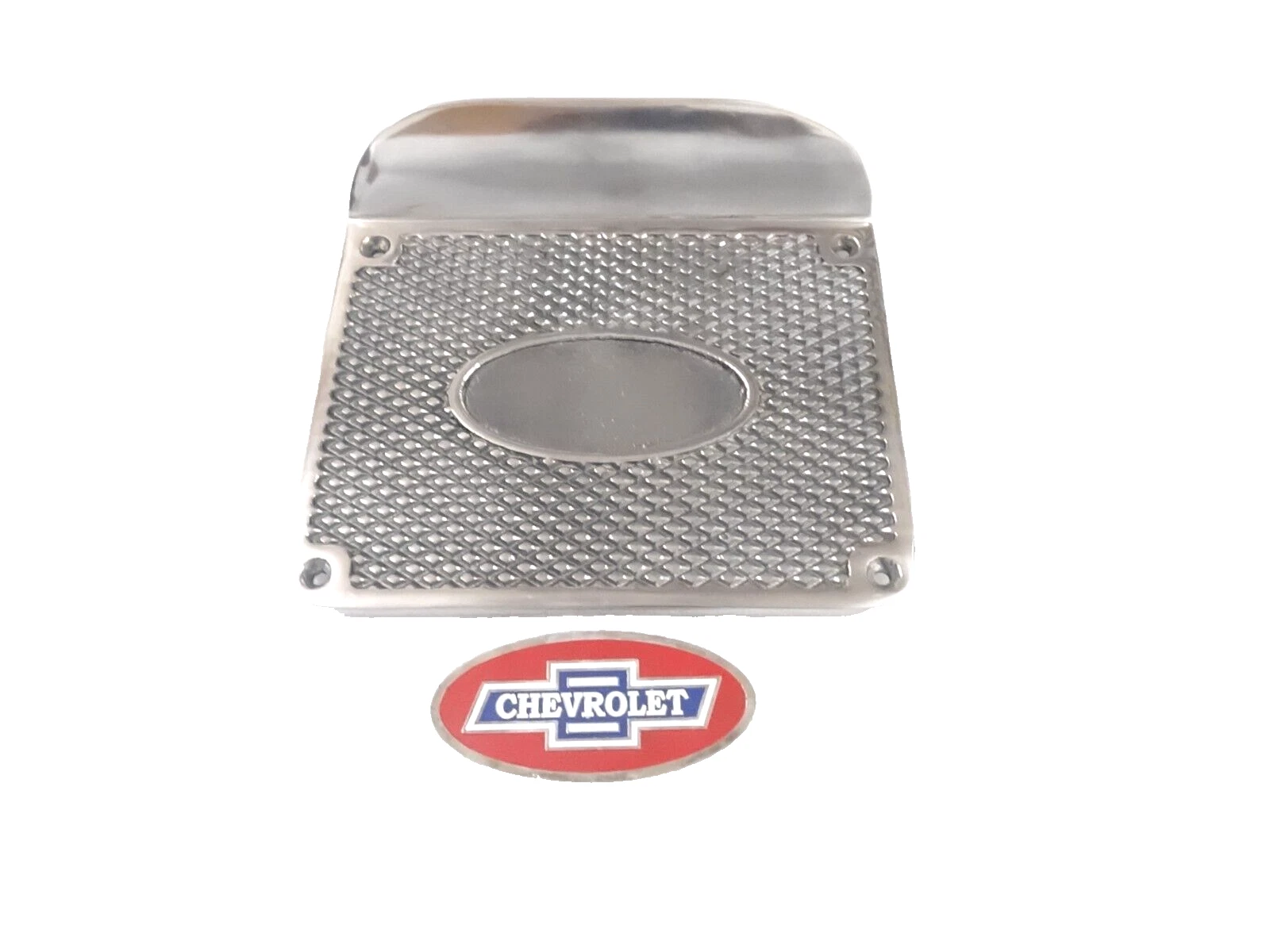 For ALLOY RUNNING BOARD FOOT STEP PLATE FOR VINTAGE CLASSIC CHEVY CHEVROLET CARS