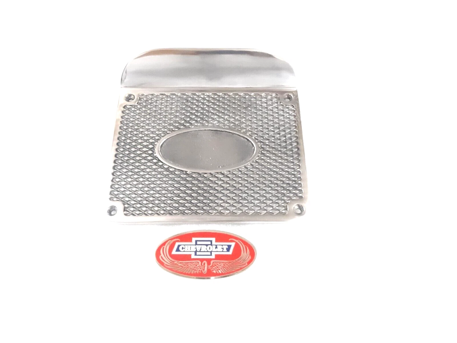 ALLOY RUNNING BOARD FOOT STEP PLATE FOR VINTAGE CLASSIC CHEVY CHEVROLET CARS