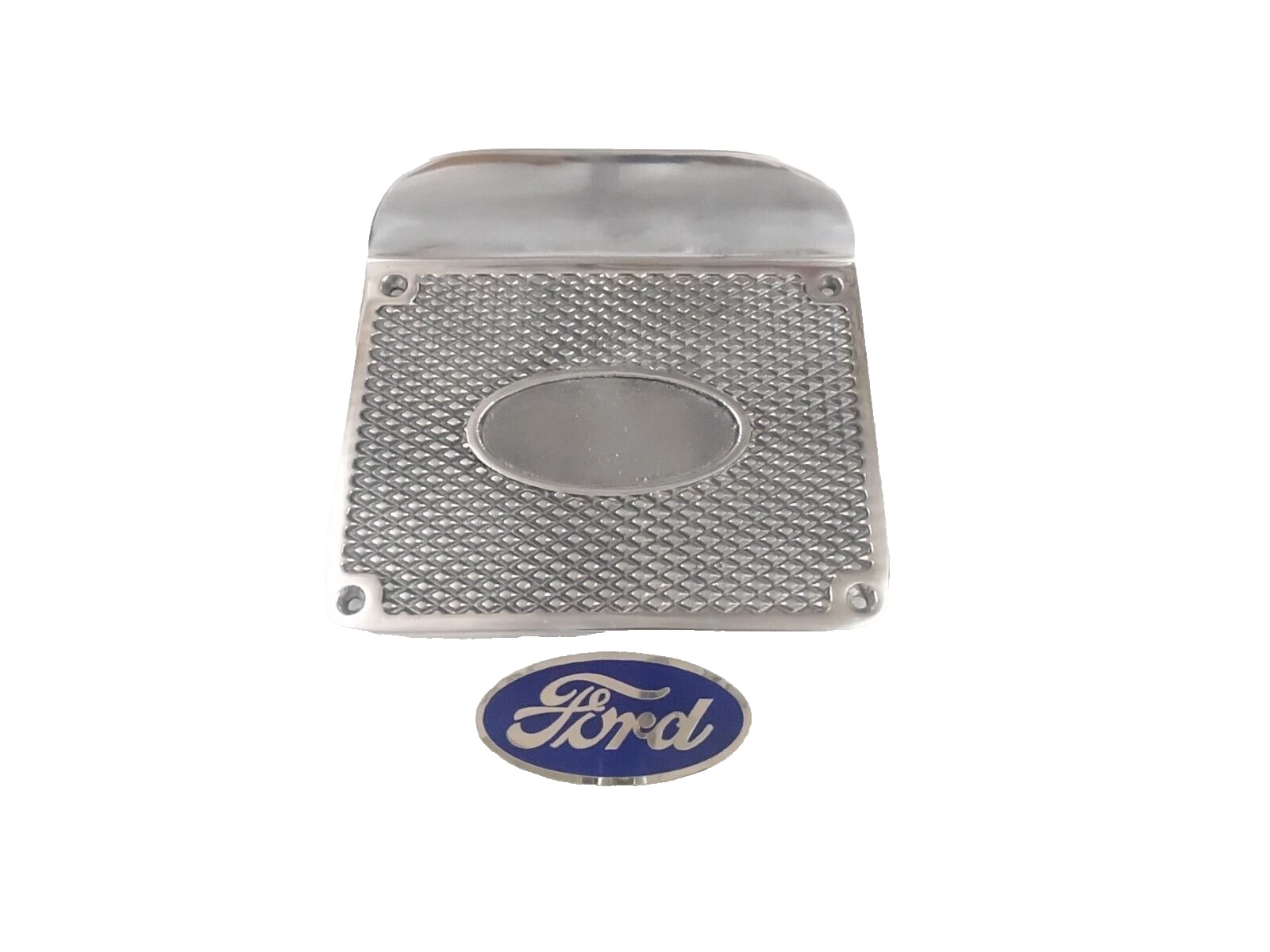 NEW It's free to sell on eBay Not available to Pro sellers Sell one like this Sell something else  Share For Early Classic Car/Truck Running Board Foot Step Plates Alloy Metal #V381-8