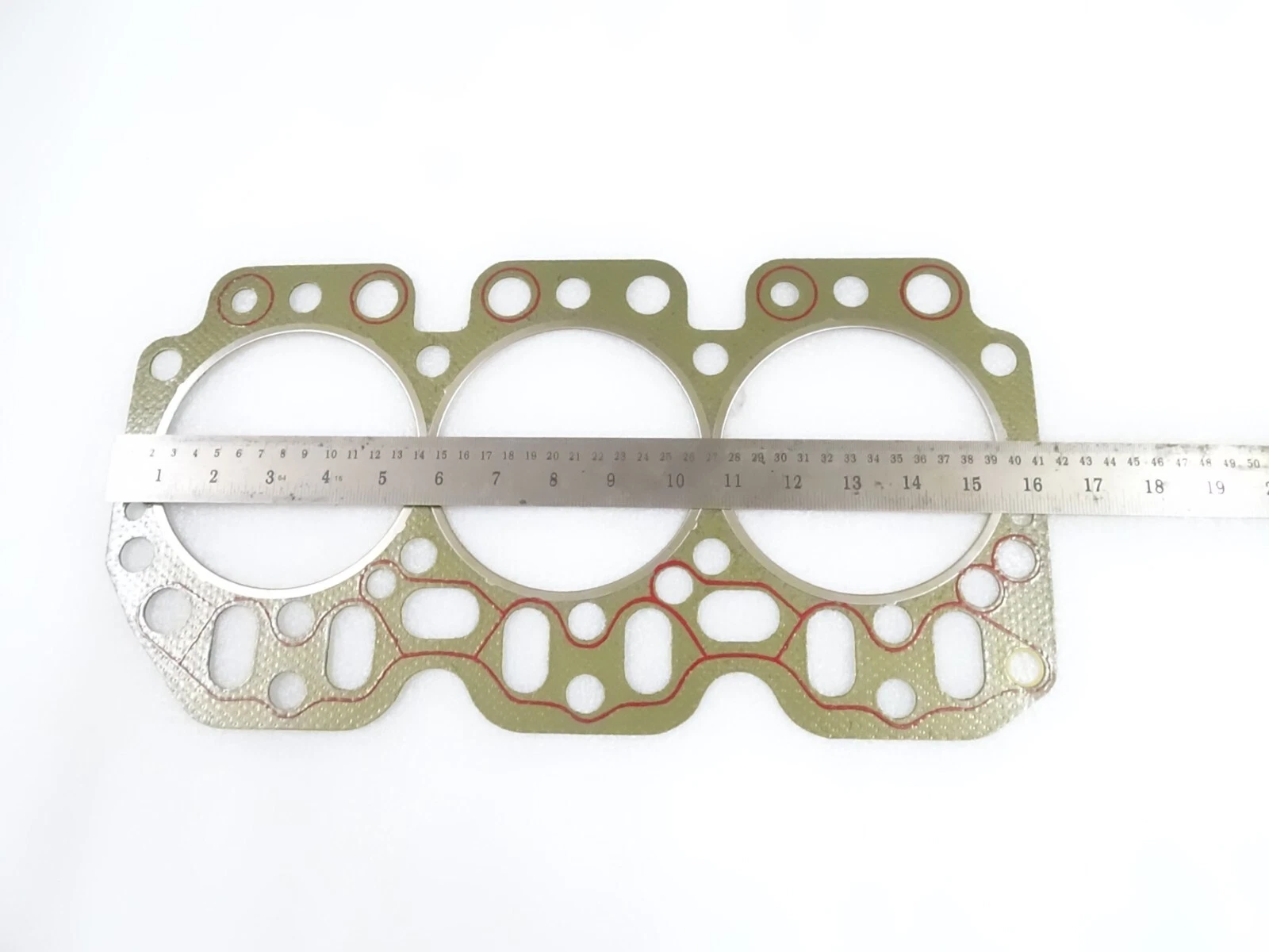 3 Cylinder / Piston Engine Head Gasket Fit For John Deere Tractor #17-38