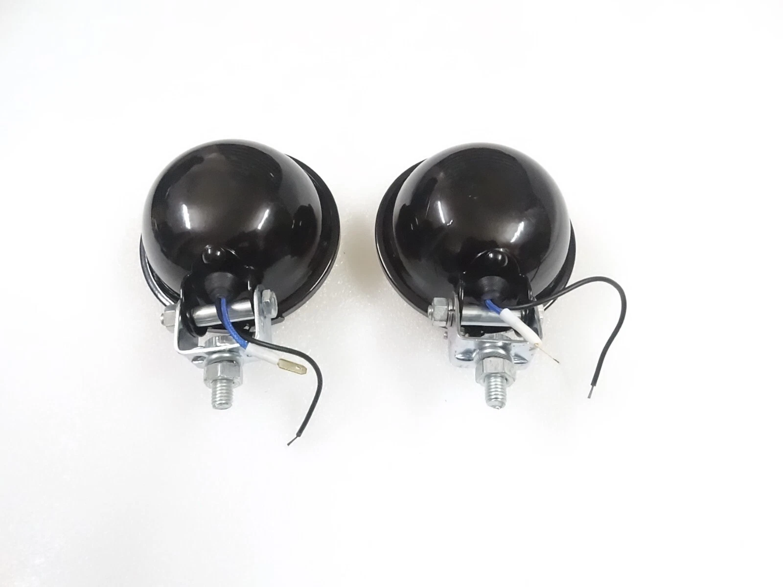 2x 3.5" Spot Light Yellow Lens & Halogen Bulb For Jeep Car Bike Scooter #17-41
