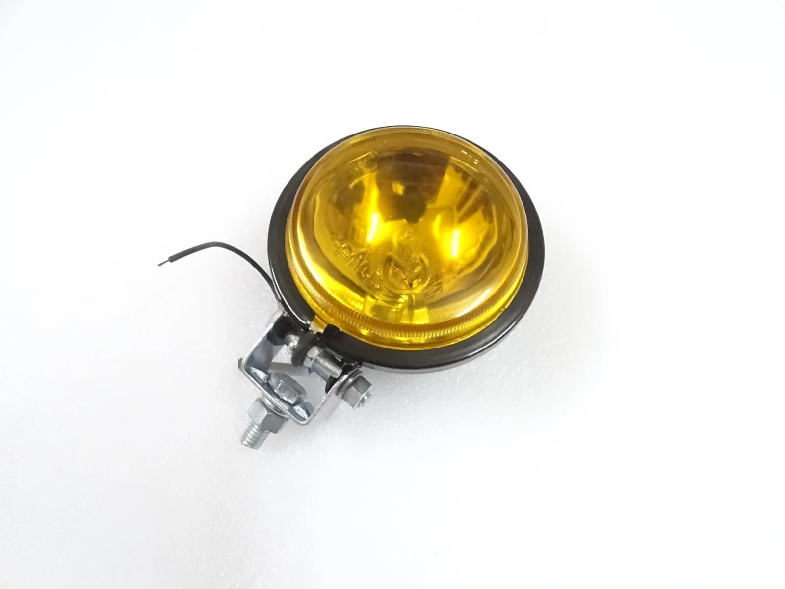 1x 3.5" Spot Light Yellow Lens & Halogen Bulb For Jeep Car Bike Scooter #17-41