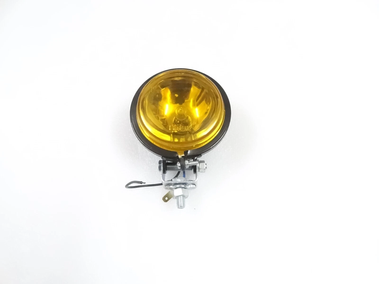 1x 3.5" Spot Light Yellow Lens & Halogen Bulb For Jeep Car Bike Scooter #17-41