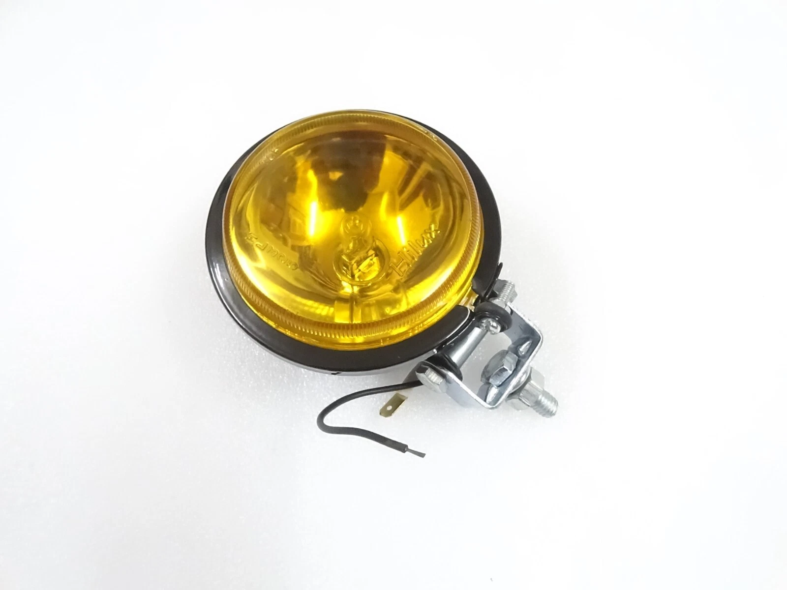 1x 3.5" Spot Light Yellow Lens & Halogen Bulb For Jeep Car Bike Scooter #17-41