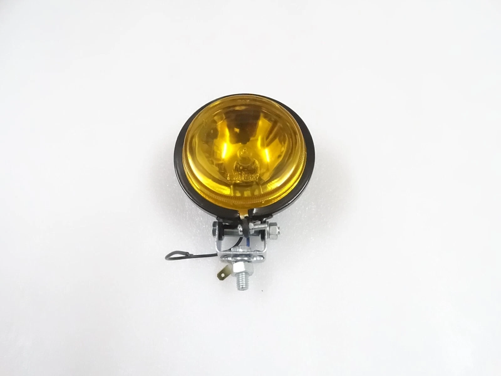 1x 3.5" Spot Light Yellow Lens & Halogen Bulb For Jeep Car Bike Scooter #17-41