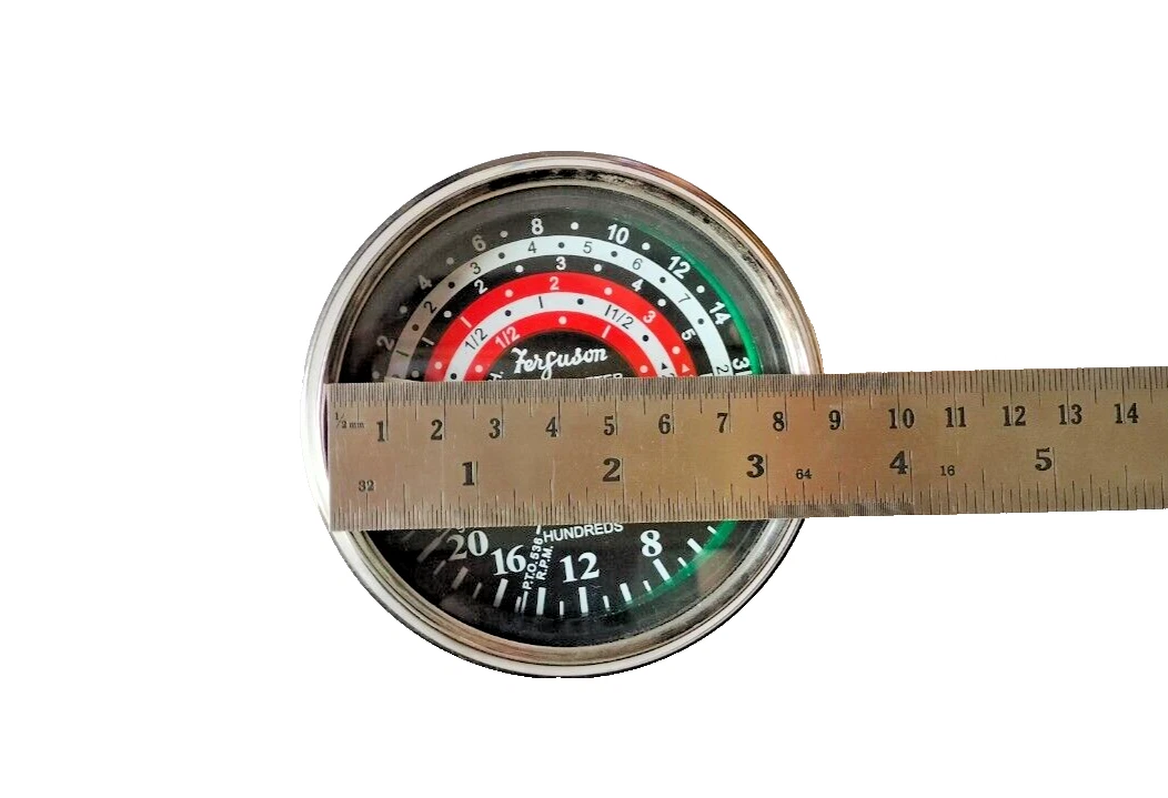 Tachometer With Cable Fits Massey Ferguson MF35, MF50, MF65, MF135,MF150 Tractor