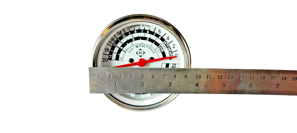 Tachometer For Allis Chalmers D14, D15, D17 Gas / Diesel ACW #18-14