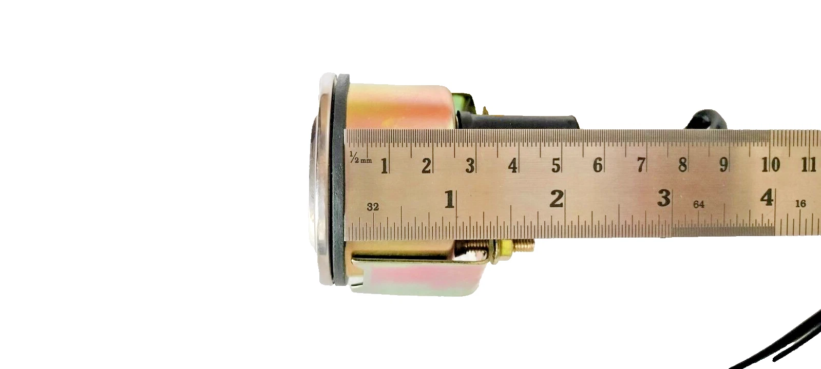 Smiths Replica Water Temp Gauge Black Bezel #18-15