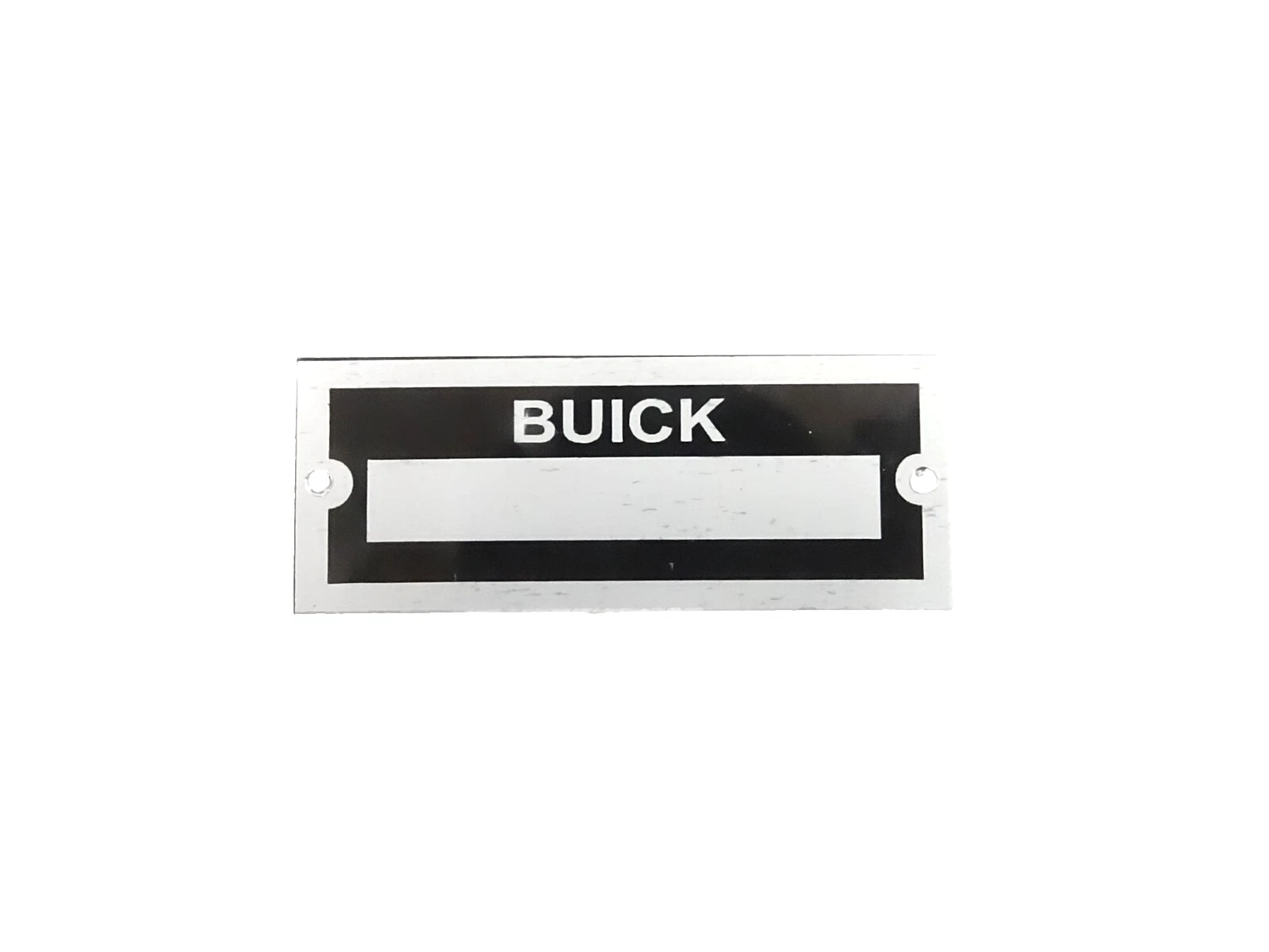 DATA PLATE BLANK FOR VINTAGE CLASSIC BUICK #V459-8