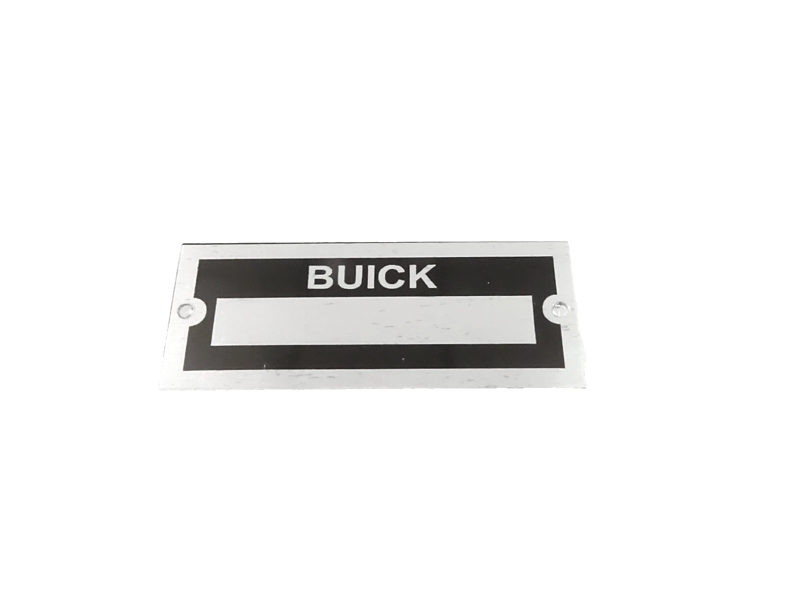 DATA PLATE BLANK FOR VINTAGE CLASSIC BUICK #V459-8