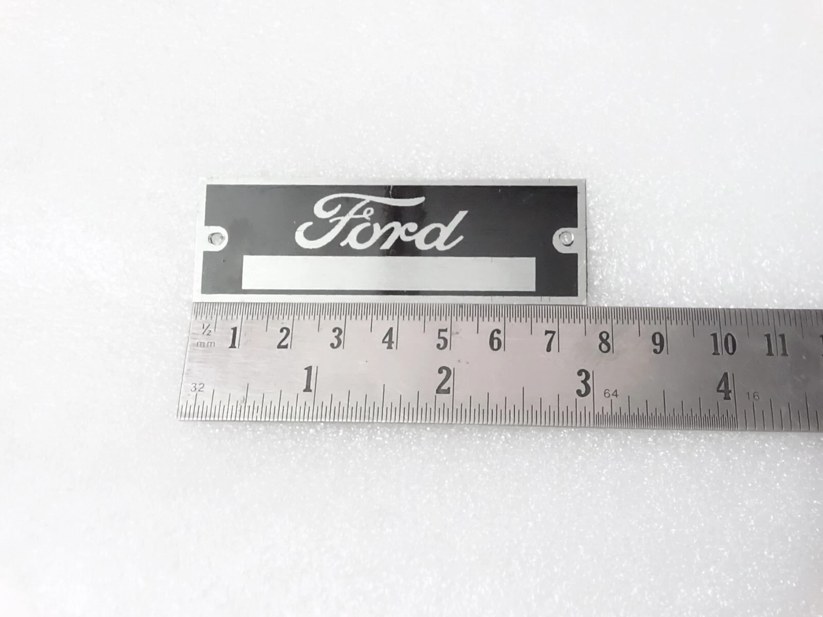Ford Data Plate Serial Number ID Tag Hot Street Rod Rat For Ford Motor Company