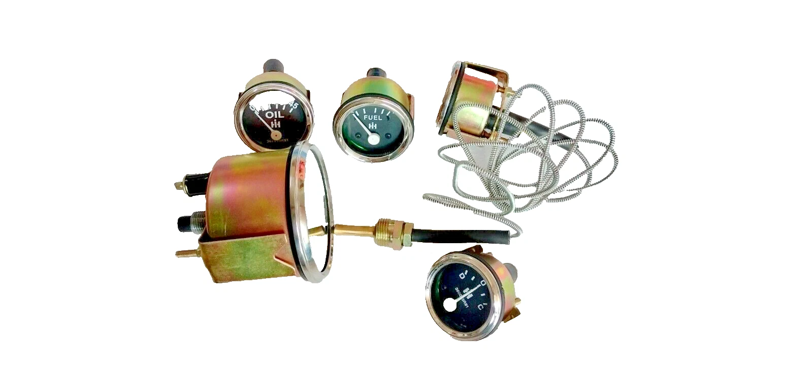 Gas/Diesel- achometer Temp Oil Amp Fuel Gauge For Tractor IH 460, 560,660 #18-27
