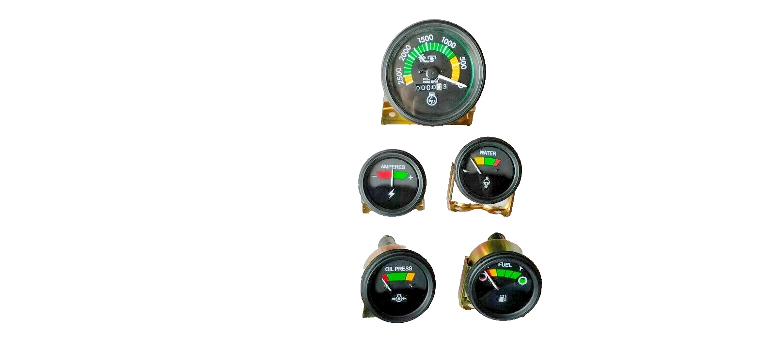 Ind 20D Gauges Kit For MF Massey Ferguson Tractor 230, 235, 240,245, 250,253,255