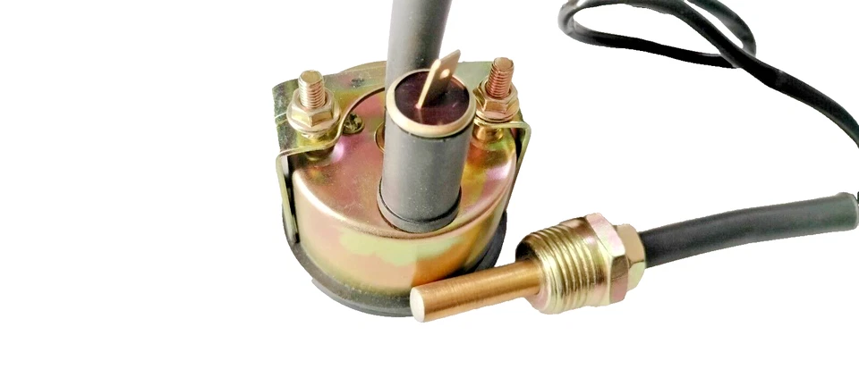 Water Temperature Gauge For Smith White Chrome 4 Meter Capillary #18-36