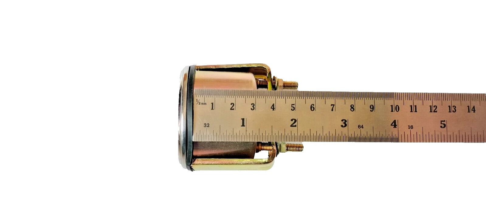Electrical Oil Pressure Temp VOLT Fuel Gauge-BL With Oil Temp Sender 52mm #18-6