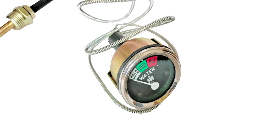 OE Style Dial Temperature Gauge For Farmall IH C, Super C, 200, 230, 240 #18-61