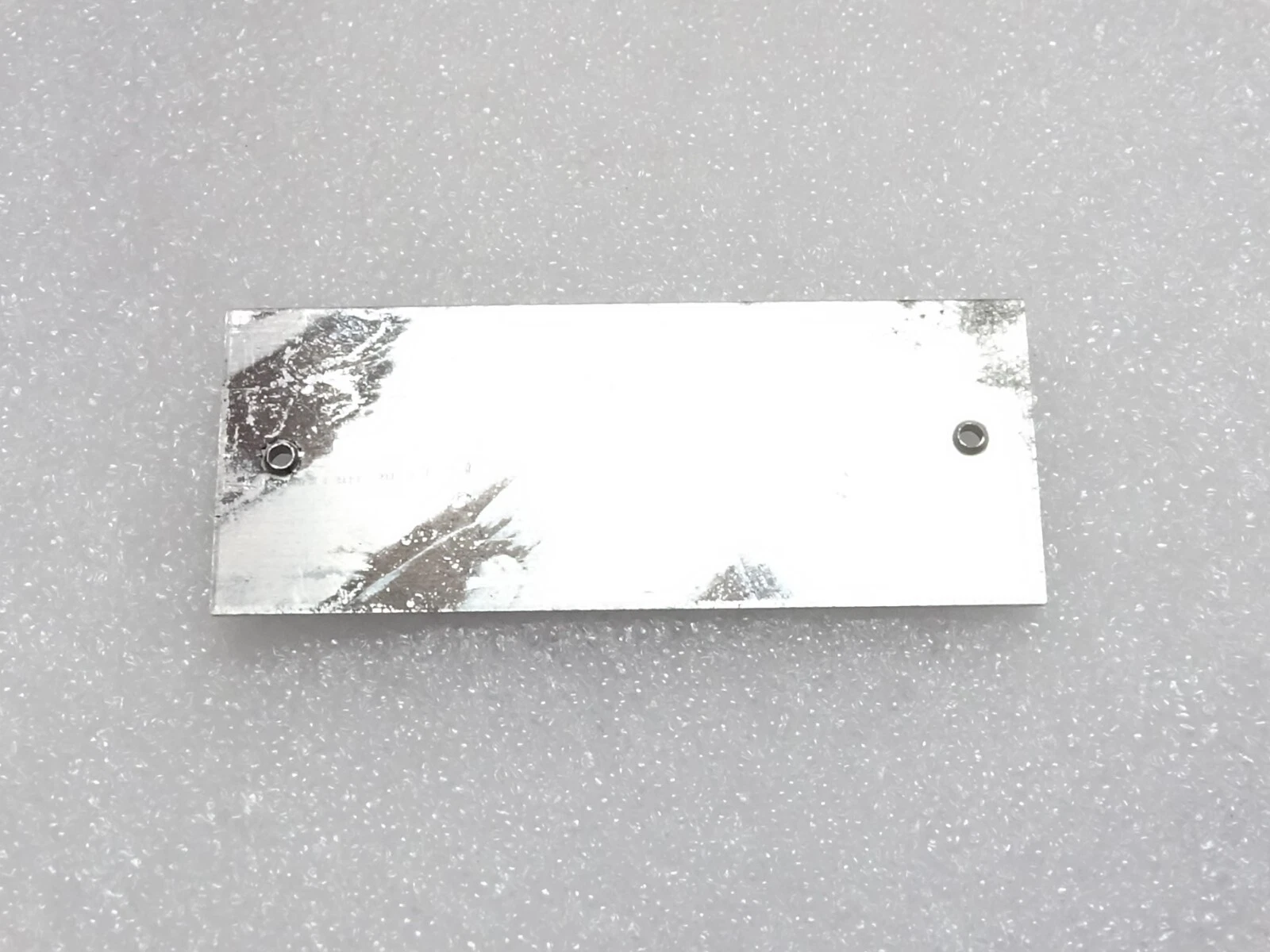 Desoto Black Aluminium Data Plate ID Tag Frame Vintage New Motorcycle #23C16