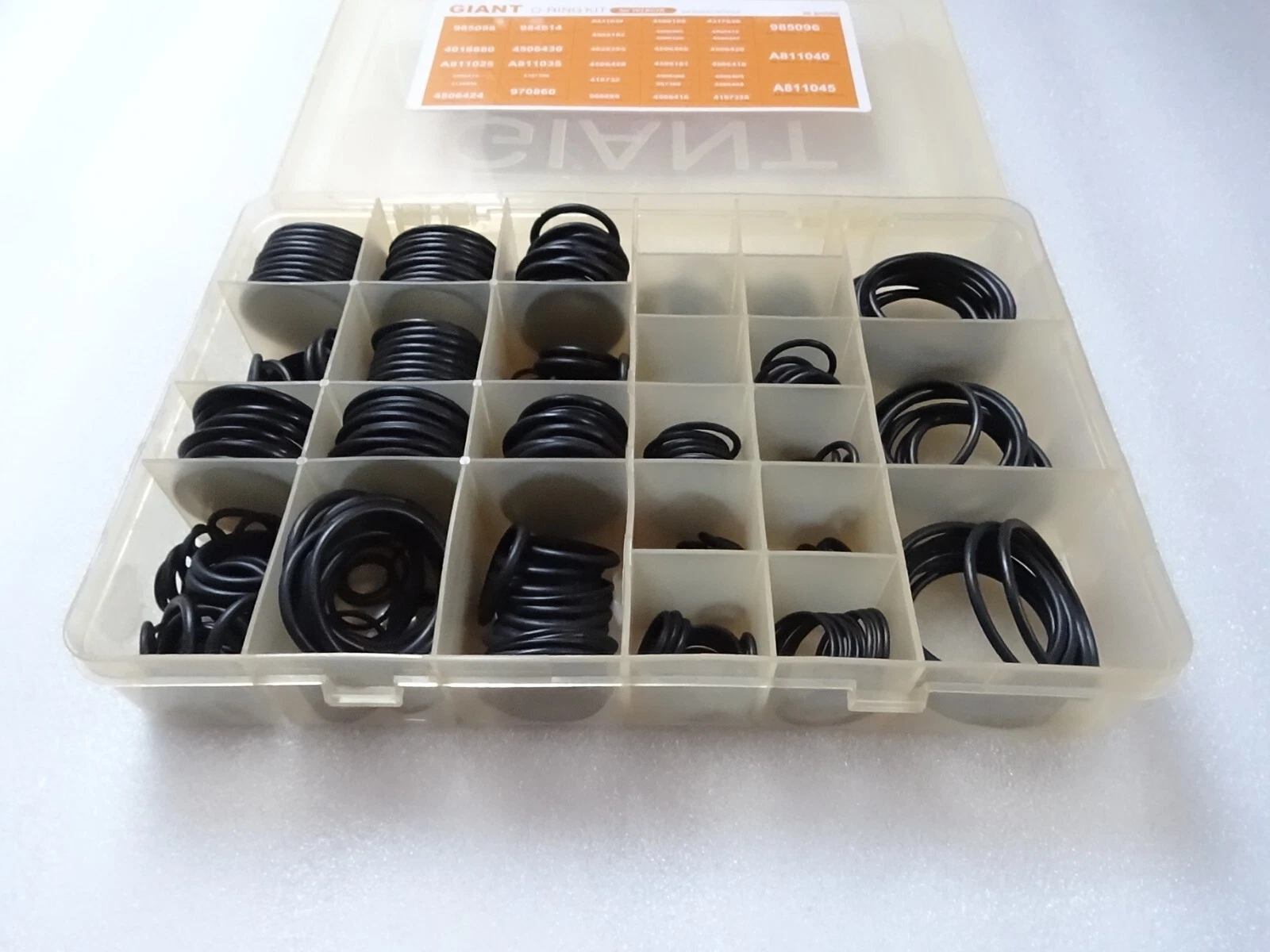 383 Pcs O Ring Kit For Hitachi Assortment 90 Shore Nitrile Rubber Gasket Seals
