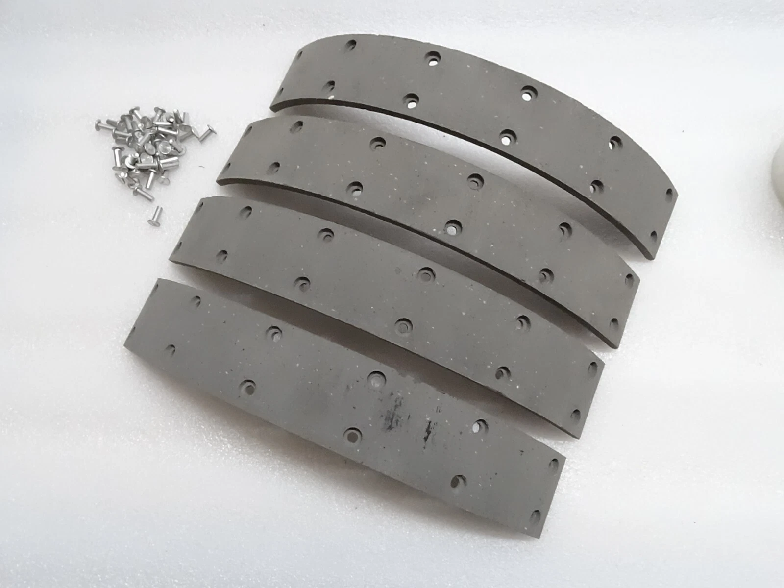 Brake Shoe Lining Kit + Rivets Massey Ferguson 35 35X 135 240 Tractors #18C4